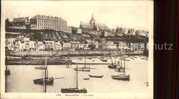 Granville Manche Port Bateau