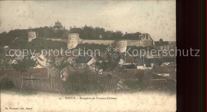 Dreux Remparts de l'ancien Chateau