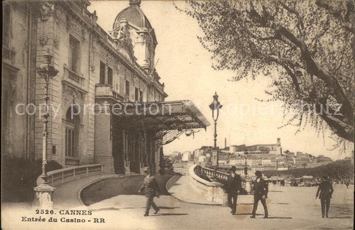 Cannes Alpes-Maritimes Entree du Casino