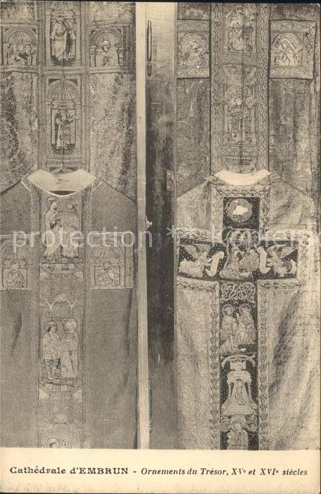 Embrun Cathedrale Ornements du Tresor XV et XV
