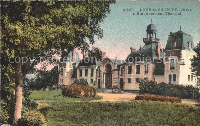 Lons-le-Saunier Jura Etablissement Thermal