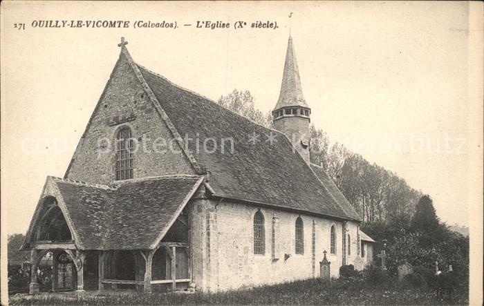 Ouilly-le-Vicomte Eglise X siecle