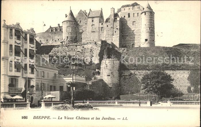 Dieppe 76 Vieux Chateau et les Jardins