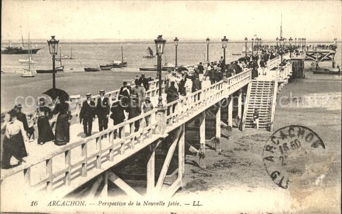 Arcachon Gironde Nouvelle Jetee
