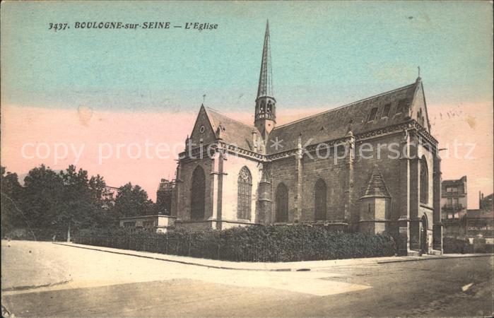 Boulogne-sur-Seine Bilancourt Eglise