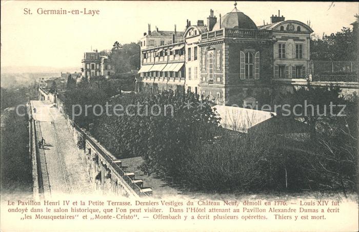 Saint-Germain-en-Laye Pavillon Henri IV et la Petite Terrasse