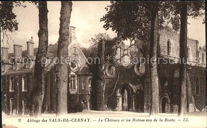 Les Vaux de Cernay Abbaye Chateau et les Ruines Kloster