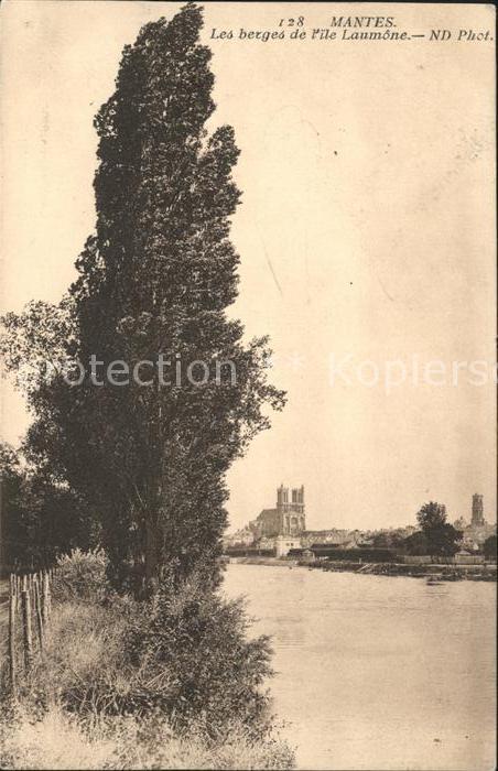 Mantes-la-Jolie Les berges de l'Ile Laumone