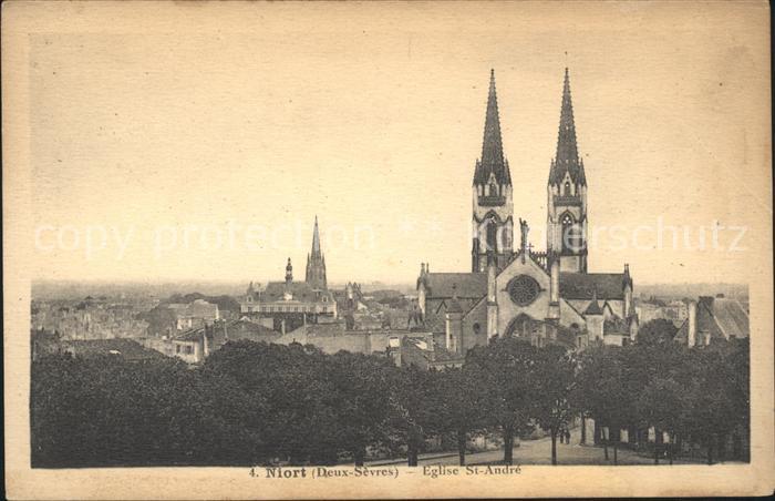 Niort 79 Eglise Saint Andre