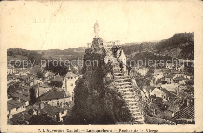 Laroquebrou Rocher de la Vierge