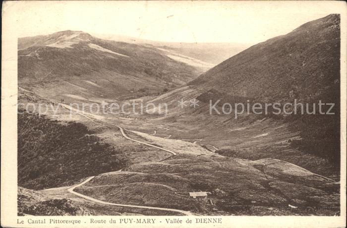 Dienne Cantal Panorama Route du Puy Mary
