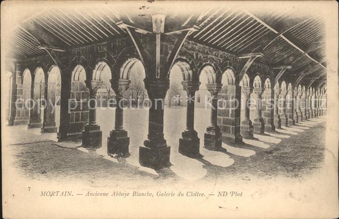 Mortain Ancienne Abbaye Blanche Galerie du Cloitre Kloster