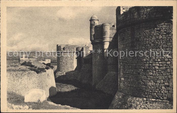 Salses-le-Chateau Le Fort Fosses a l'Ouest