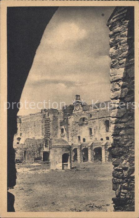 Salses-le-Chateau Le Fort Batiment au Nord