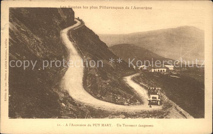 Puy Mary Ascension Tournant Bergstrasse