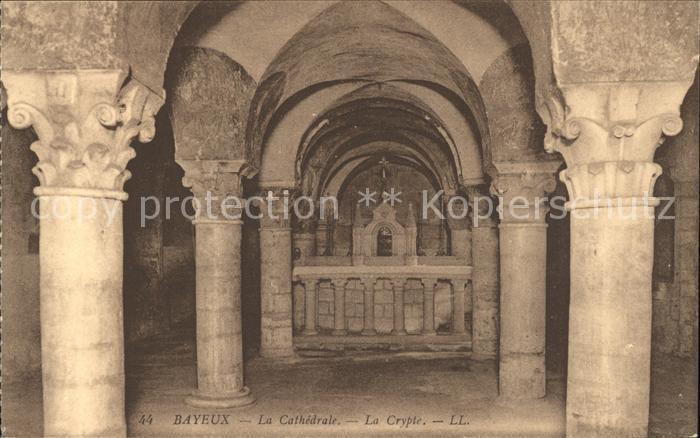 Bayeux Cathedrale Crypte