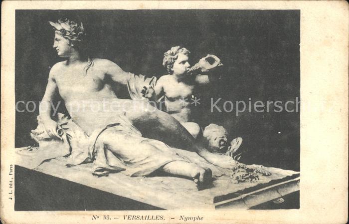 Versailles Yvelines Nymphe Sculpture