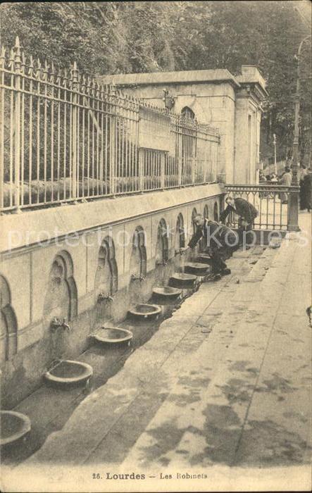 Lourdes Hautes Pyrenees Les Robinets