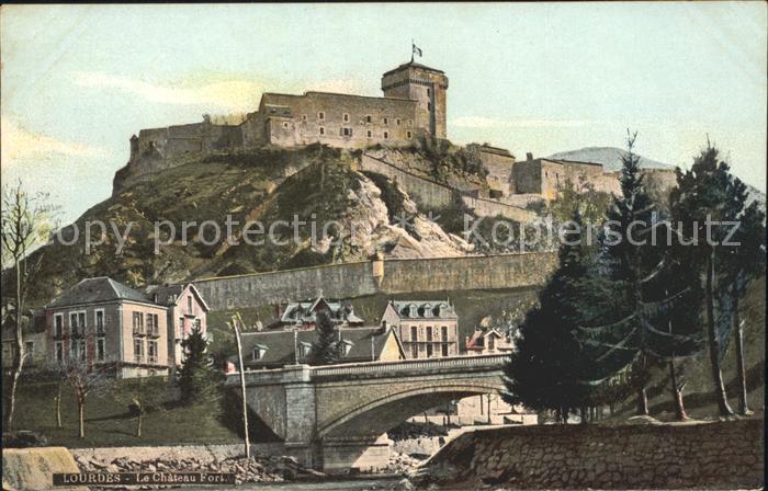 Lourdes Hautes Pyrenees Chateau Fort