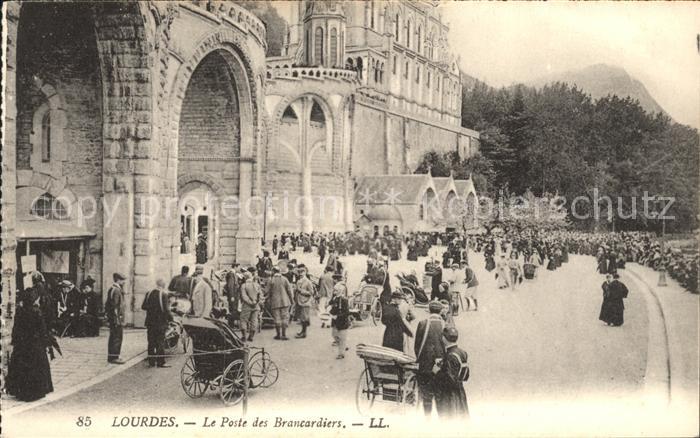 Lourdes Hautes Pyrenees Poste des Brancardiers
