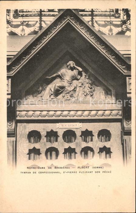 Albert Somme Notre Dame de Brebieres Chapelle Saint