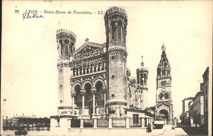 Lyon France Notre Dame de Fourviere
