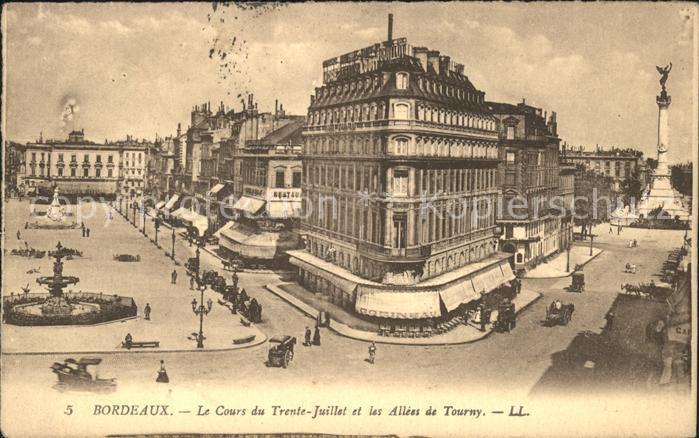 Bordeaux Cours du Trente Juillet Allees de Tourn
