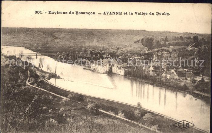 Avanne-Aveney Panorama Vallee du Doubs