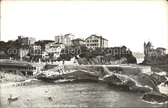 Biarritz Pyrenees Atlantiques Bains du Port Vieux Villas