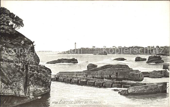 Biarritz Pyrenees Atlantiques Port des Pecheurs