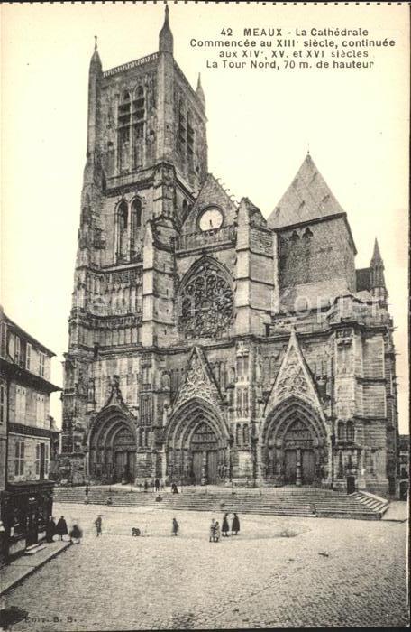 Meaux Seine et Marne Cathedrale