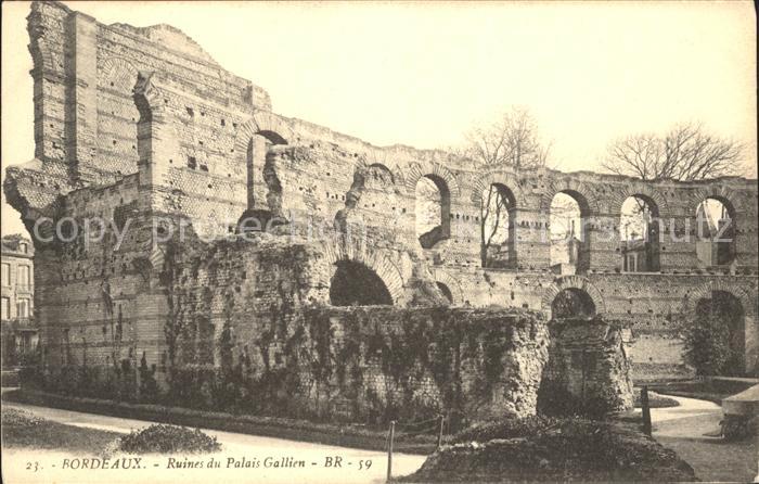 Bordeaux Ruines du Palais Gallien