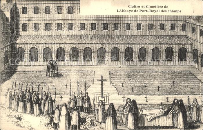 Port-Royal-des-Champs Magny-les-Hameaux  Cloitre et Cimetiere Abbaye de Port Roy