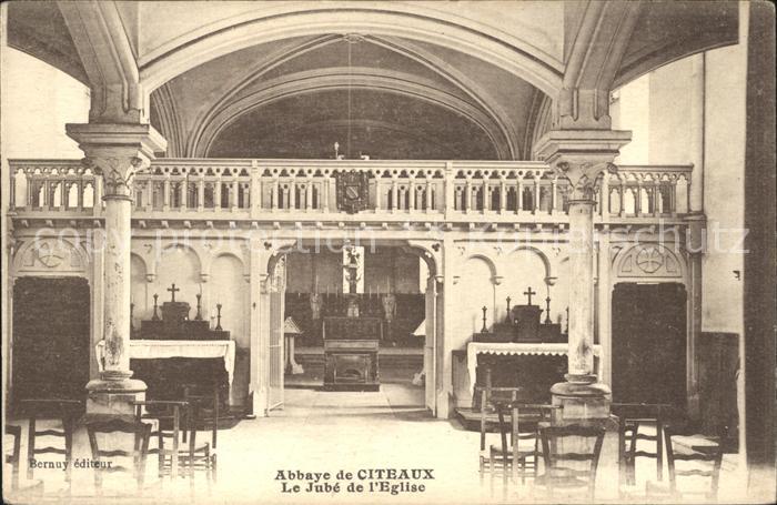 Saint-Nicolas-les-Citeaux Abbaye de Citeaux Jube de l'Eglise Klos