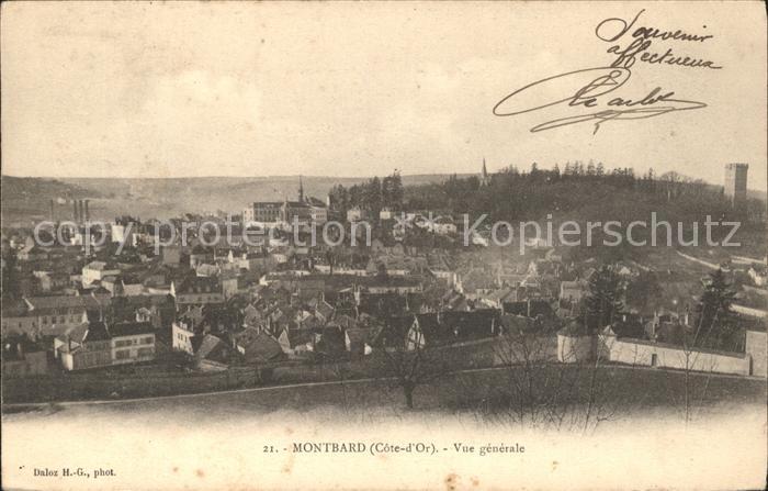 Montbard Vue generale Tour
