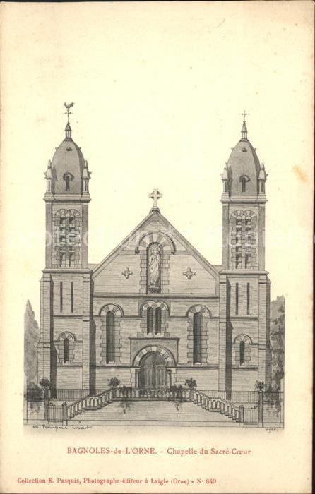 Bagnoles-de-l Orne Chapelle de Sacre Coeur