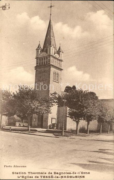 Bagnoles-de-l Orne Eglise de Tesse la Madeleine
