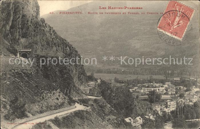 Pierrefitte-Nestalas Route de Cauterets Tunnel du Chemin de