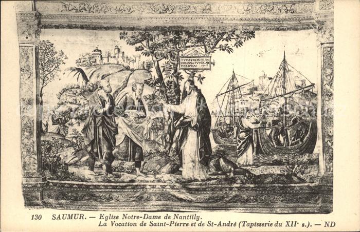 Saumur Eglise Notre Dame de Nantilly Vacation de Saint Pierre et Saint Andre Tap