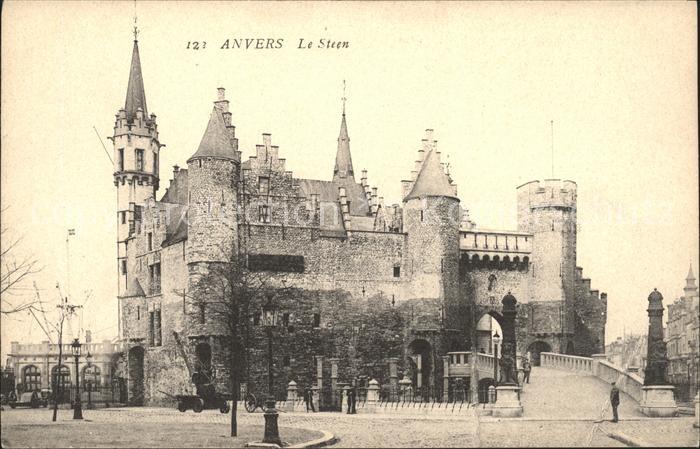 Anvers Antwerpen Le Steen Chateau