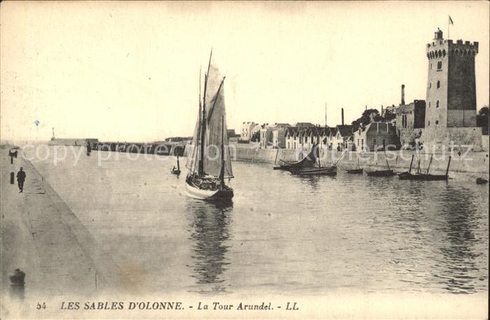 Les Sables-d Olonne Tour Arundel Voilier