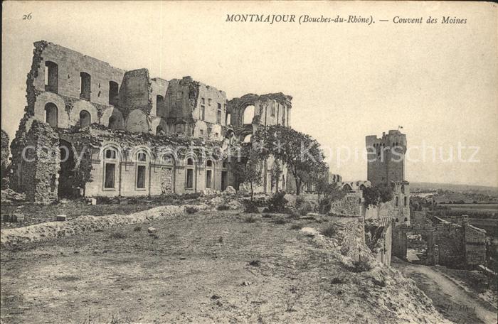 Montmajour Couvent des Moines Ruines