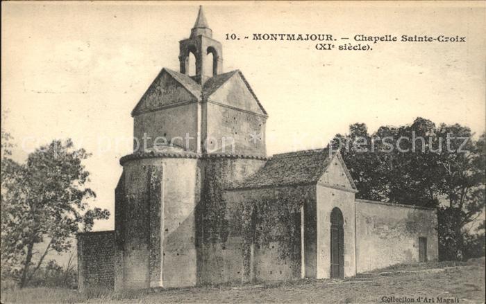 Montmajour Chapelle Sainte Croix XI siecle