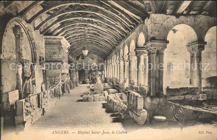 Angers Hopital Saint Jean Cloitre