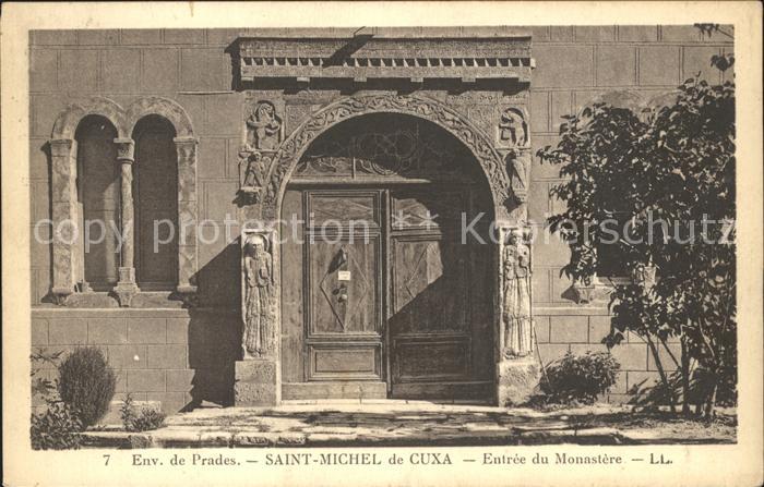 Codalet Abbaye Saint Michel de Cuxa Entree du M