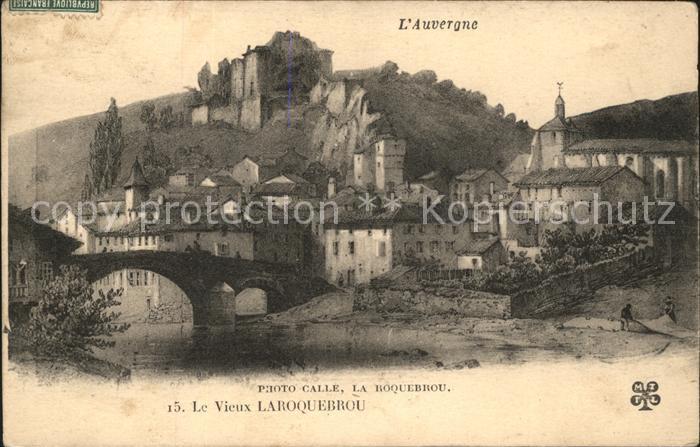 Laroquebrou Le vieux village Pont