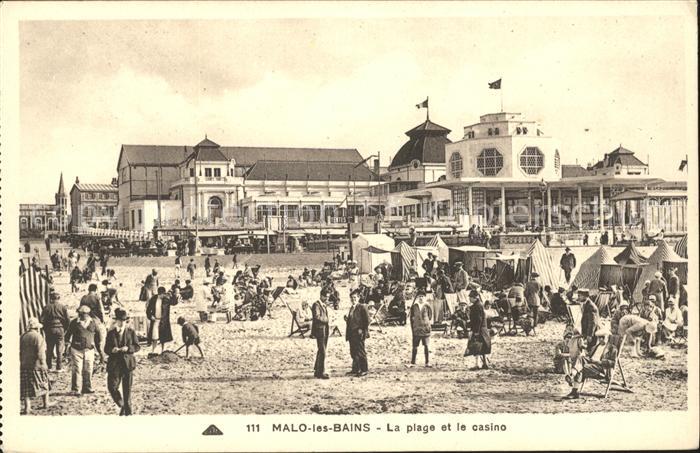 Malo-les-Bains Plage et Casino