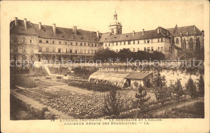Luxeuil-les-Bains Seminaire Eglise Ancienne Abbaye des Benedictins