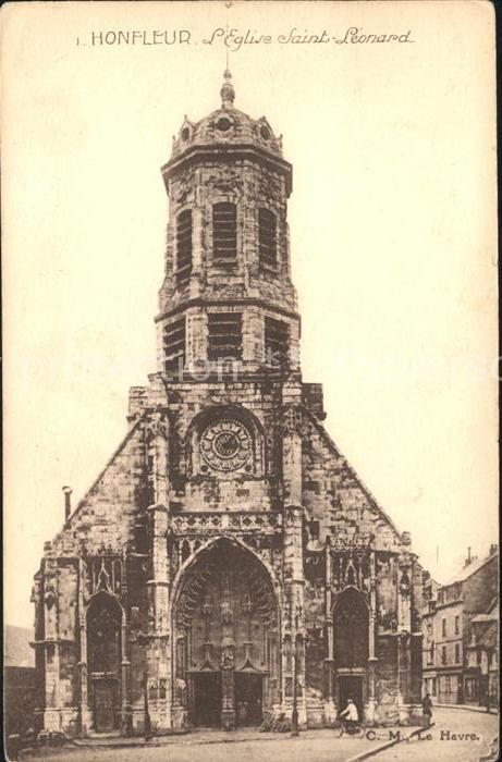 Honfleur Eglise Saint Leonard