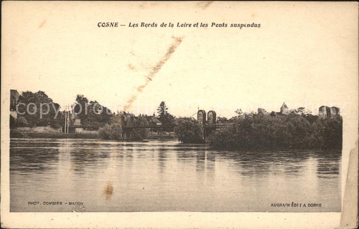 Cosne-Cours-sur-Loire Bords de la Loire et Ponts suspendus